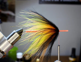 Tying a Willie Gunn Themed Marabou Tube Fly