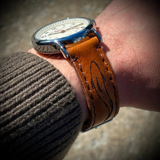 Buffalo Leather Watch Strap