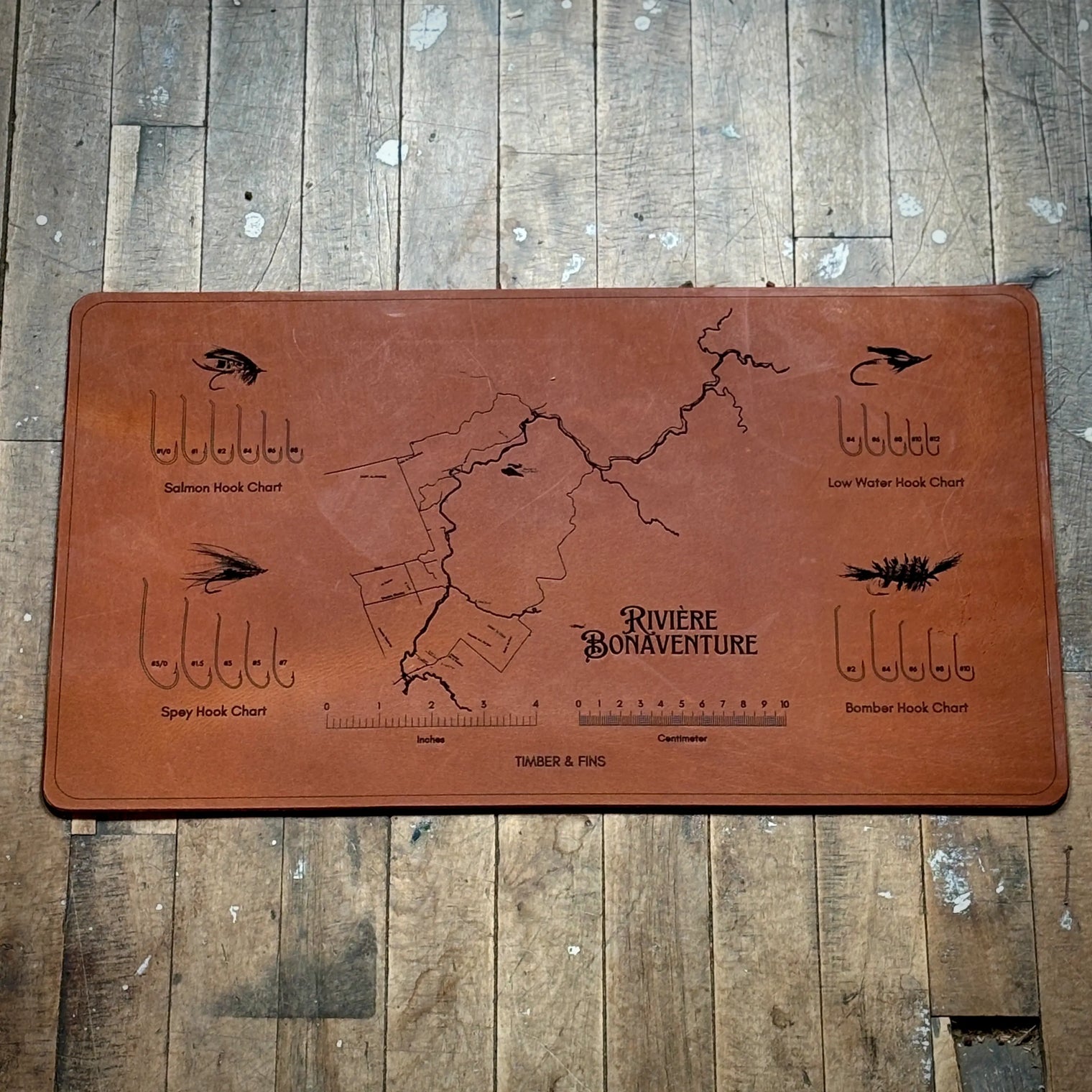 Fly Tying Mat — Bonaventure Edition