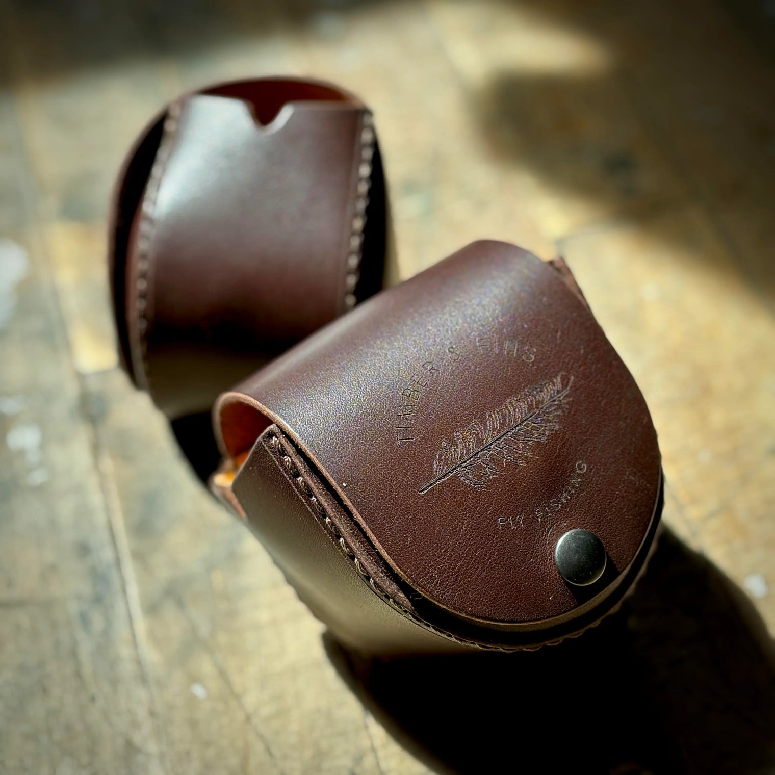 Special Edition Reel Cases - Spade Dark Brown