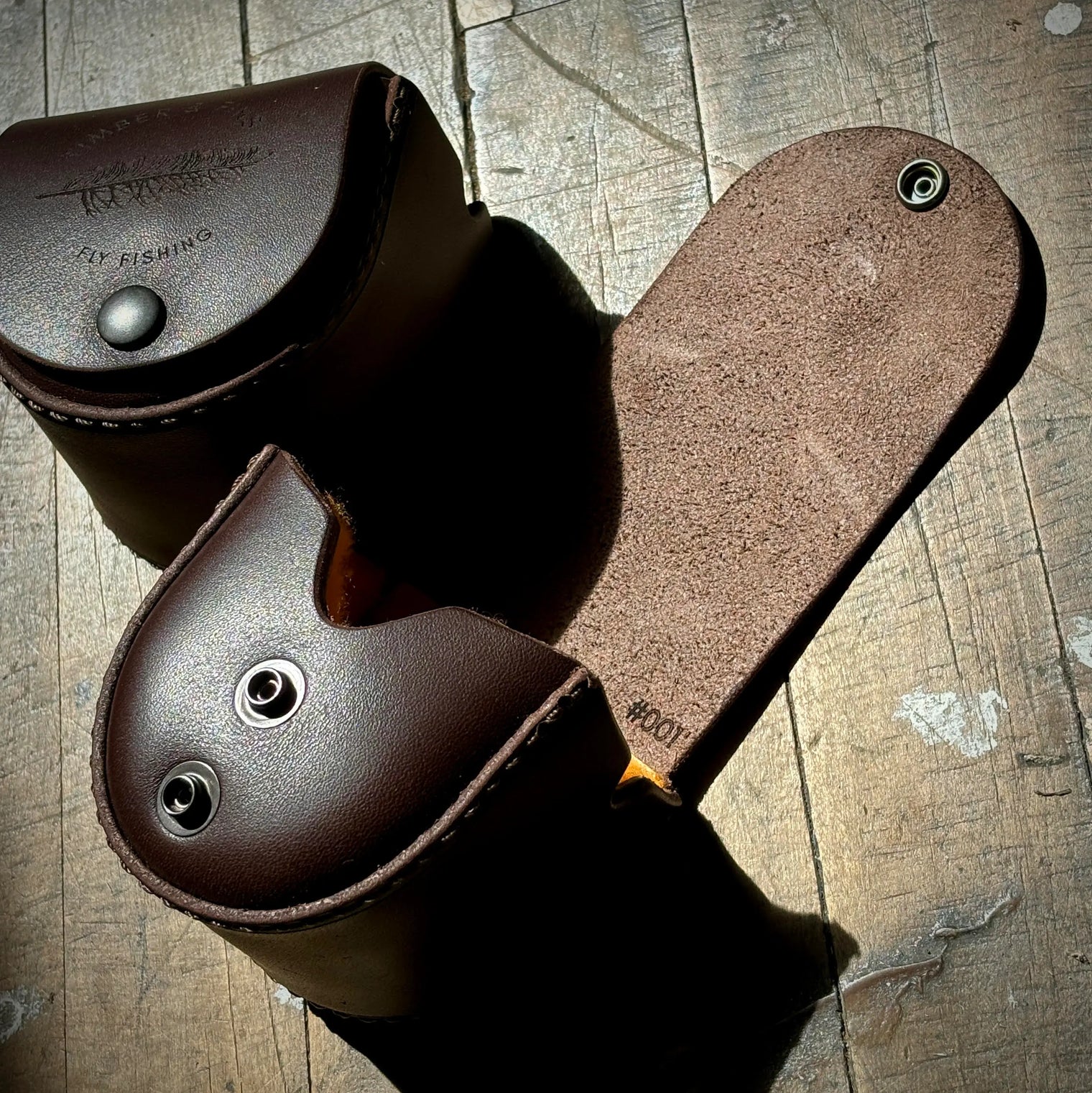 Special Edition Reel Cases - Spade Dark Brown