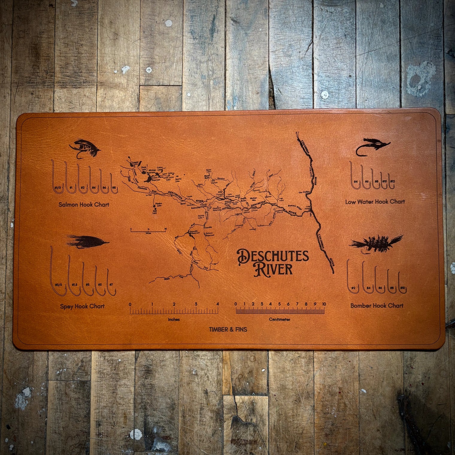 Fly Tying Mat — Deschutes Edition