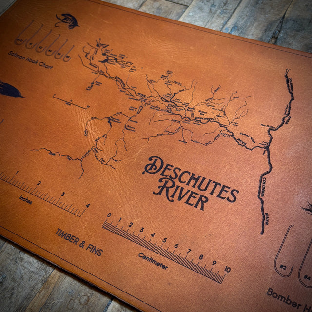 Fly Tying Mat — Deschutes Edition