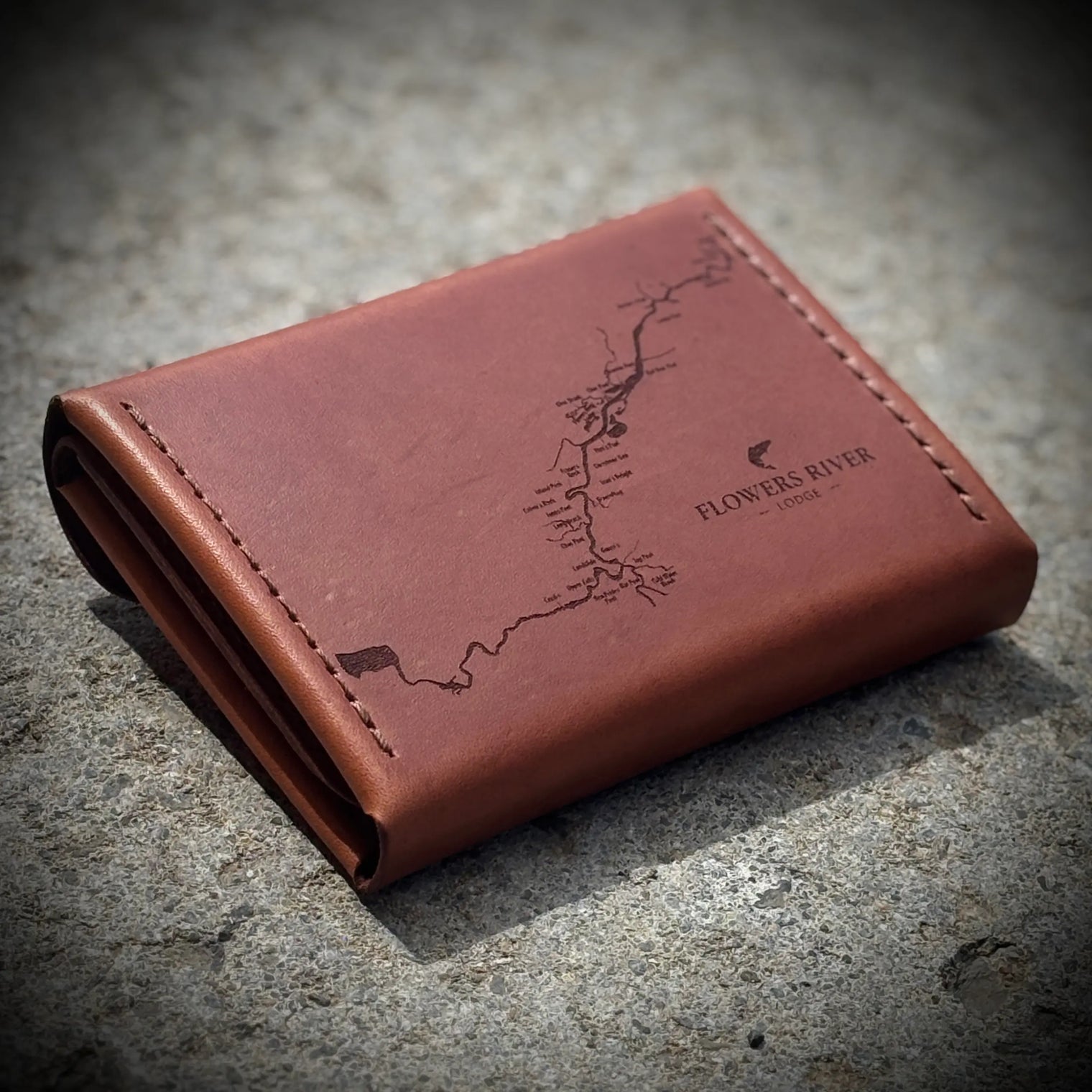 Explorer Fly Wallet - Flowers River Edition