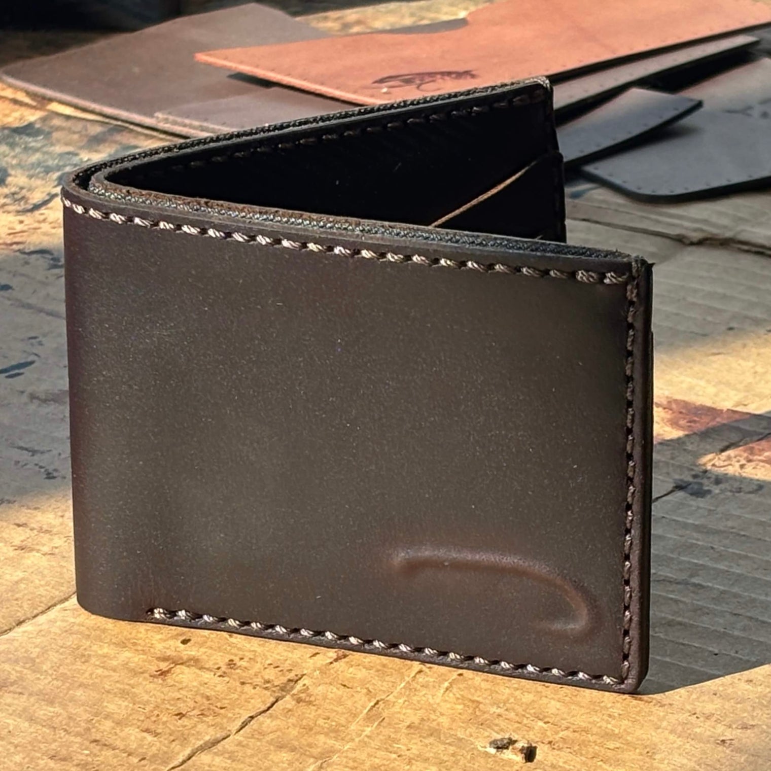 Grizzly Brown Bifold Wallet