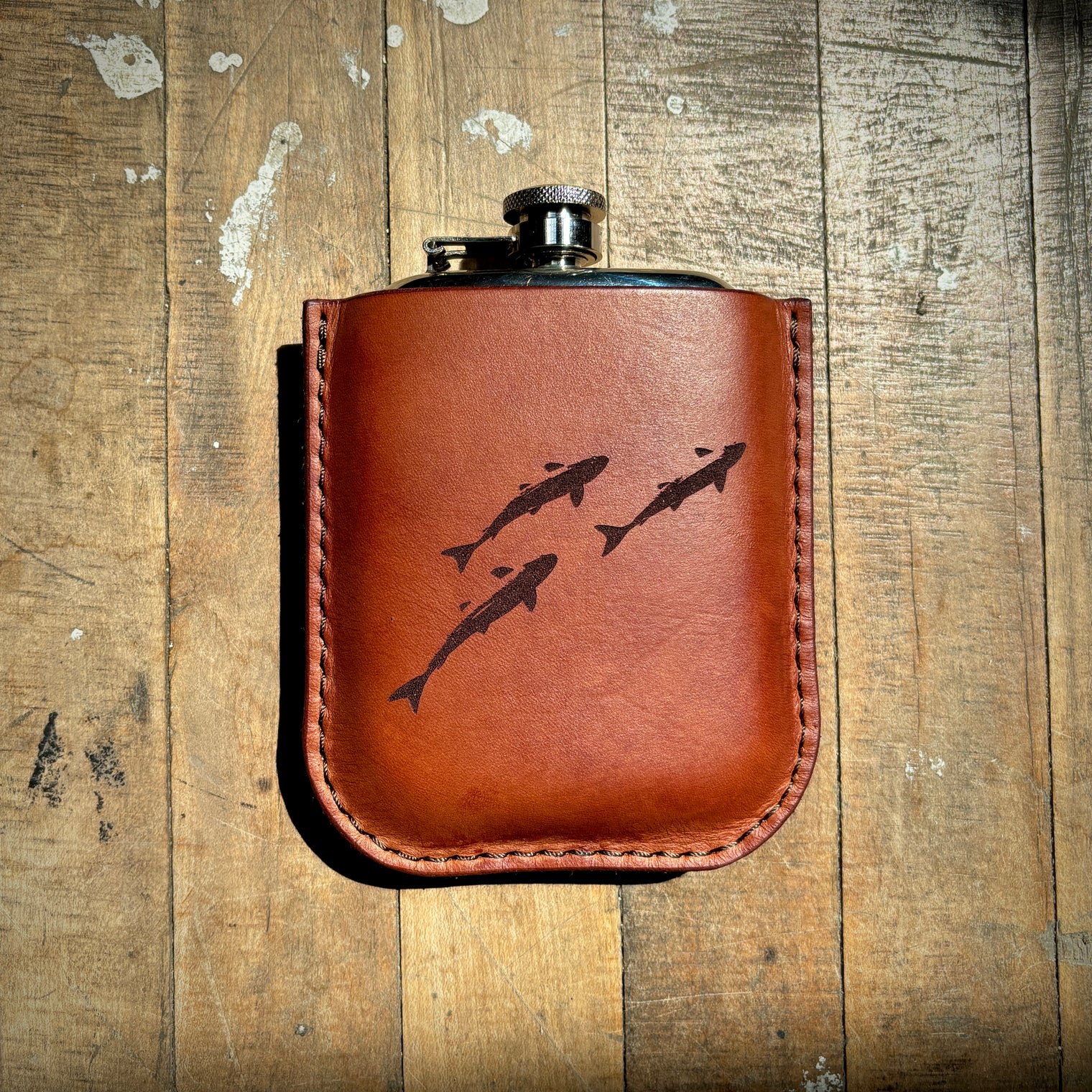 6oz Pewter Hip Flask
