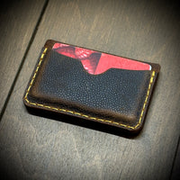 Horween Minimalist Wallet — NFL Football Leather