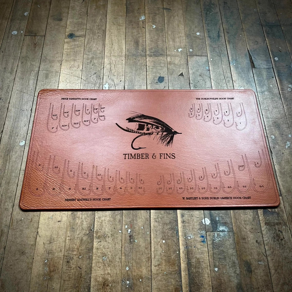 Heritage Fly Tying Leather Mat