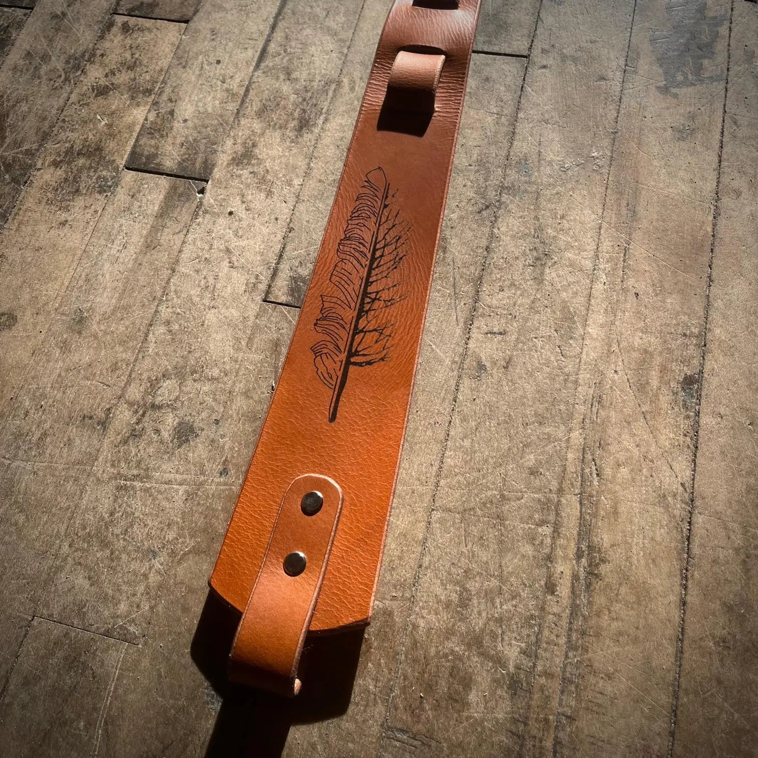 Buffalo Leather Rifle Sling