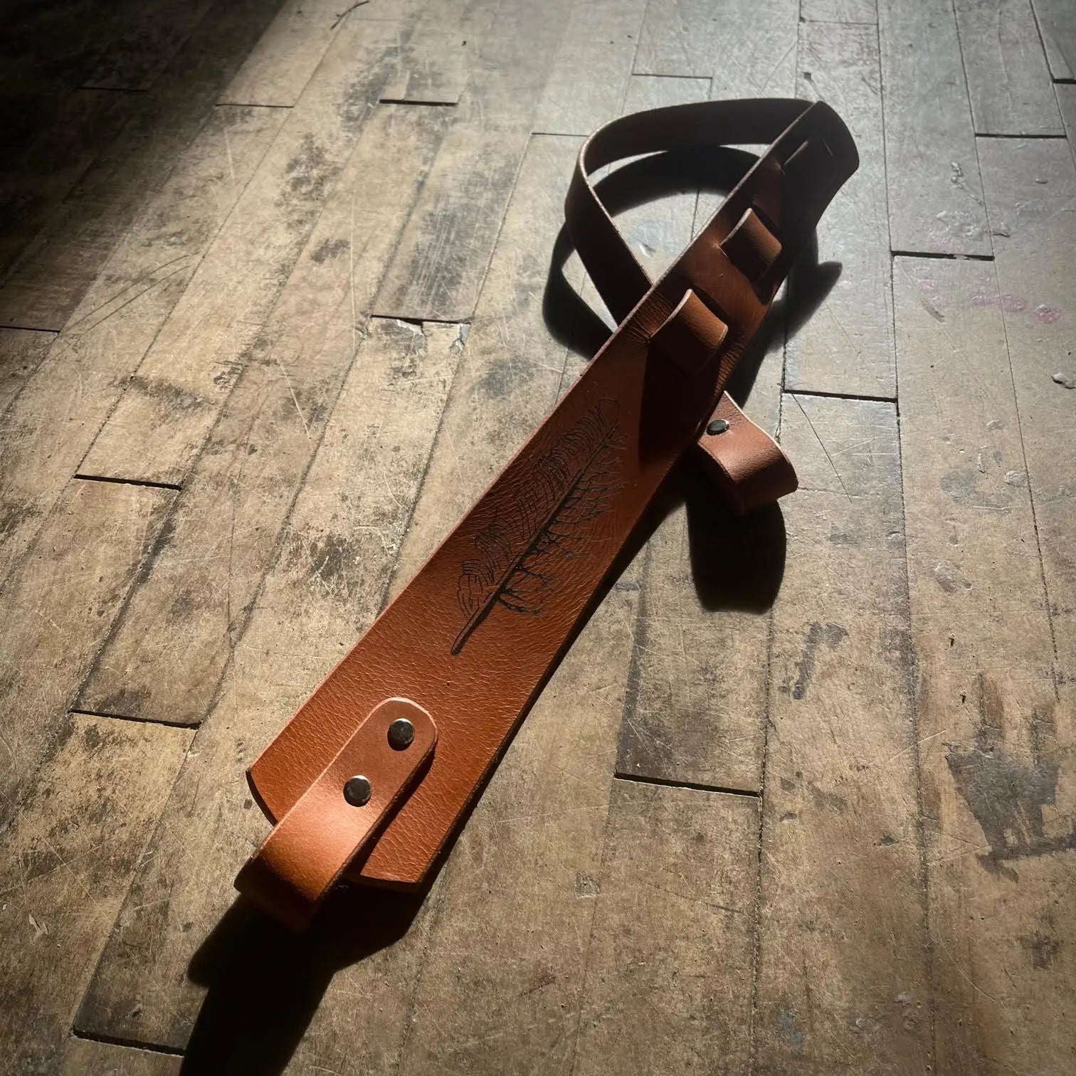 Buffalo Leather Rifle Sling