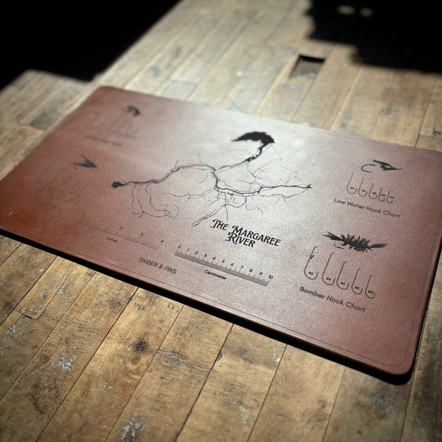 Fly Tying Mat — Margaree Edition