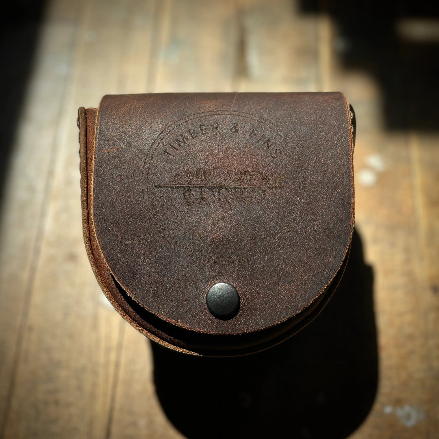 Limited Edition Reel Case – S.B. Foot Leather