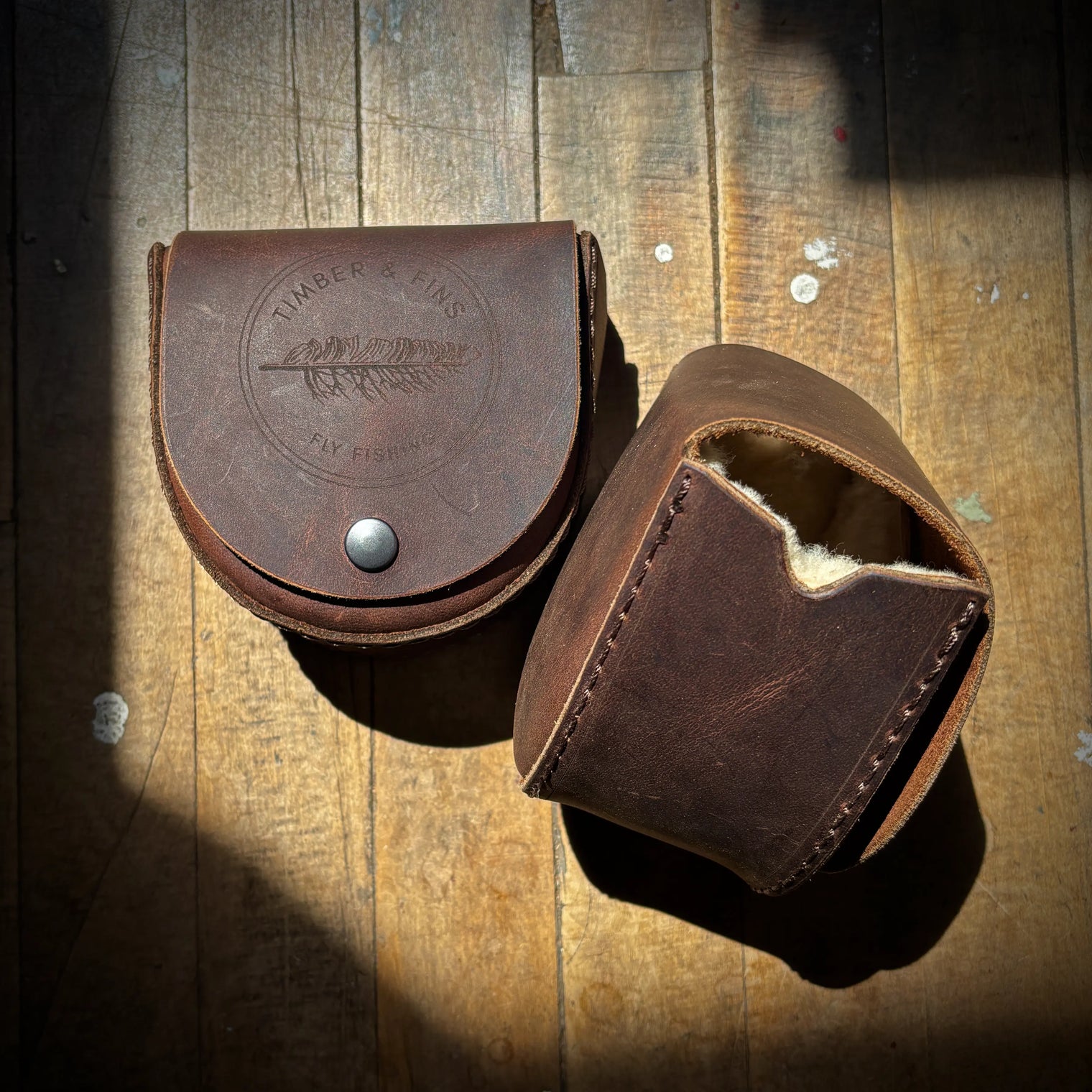 Limited Edition Reel Case – S.B. Foot Leather