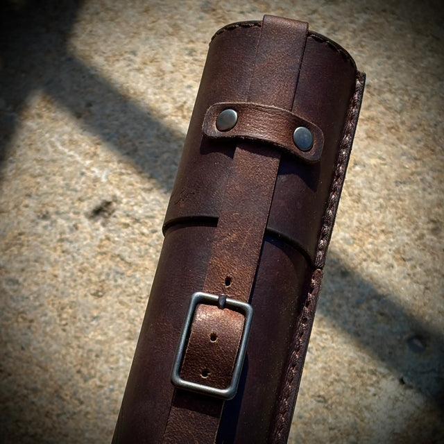 S.B.Foot Leather Rod Tube
