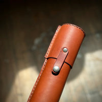 Leather Rod Tube