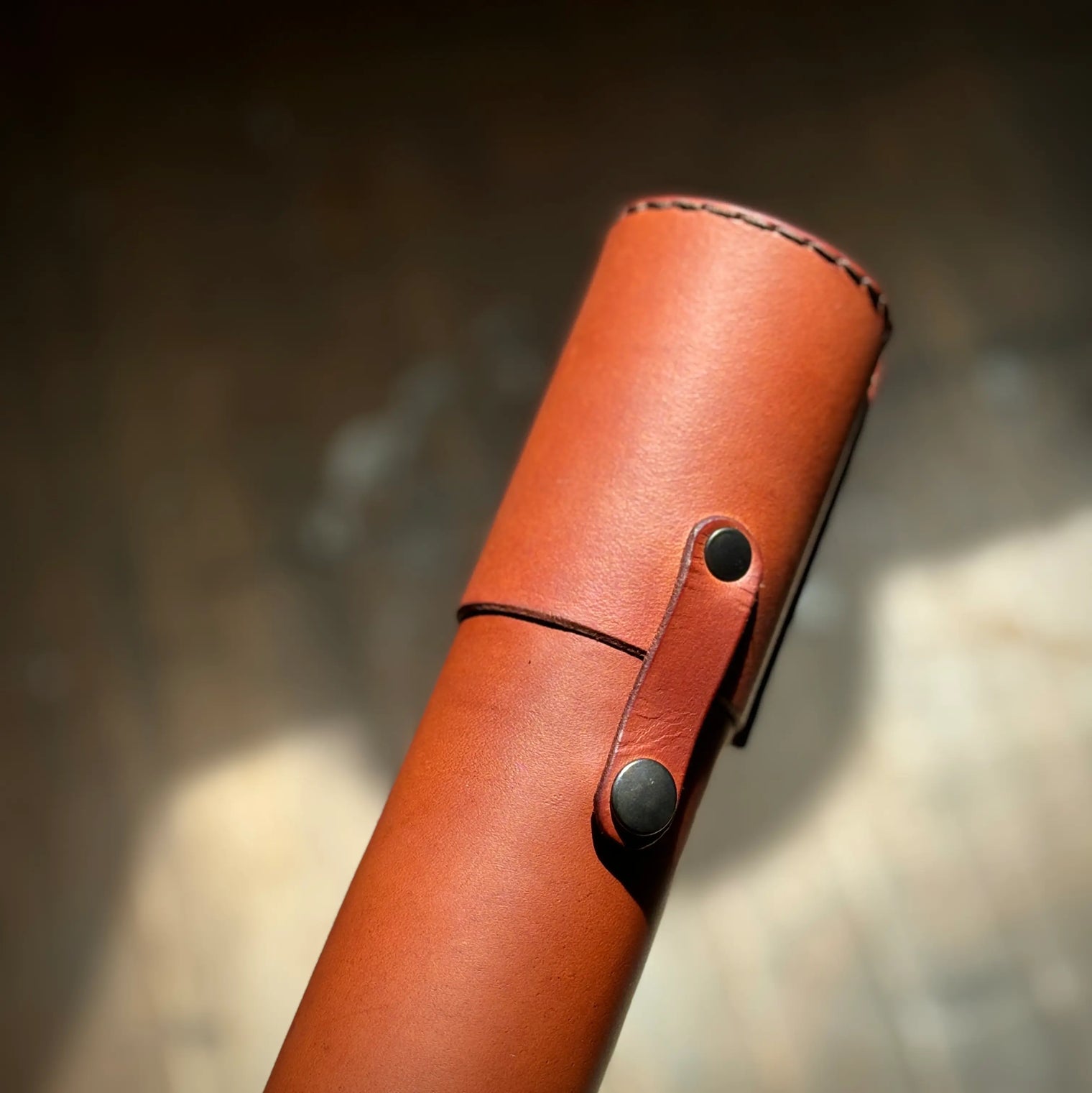 Leather Rod Tube
