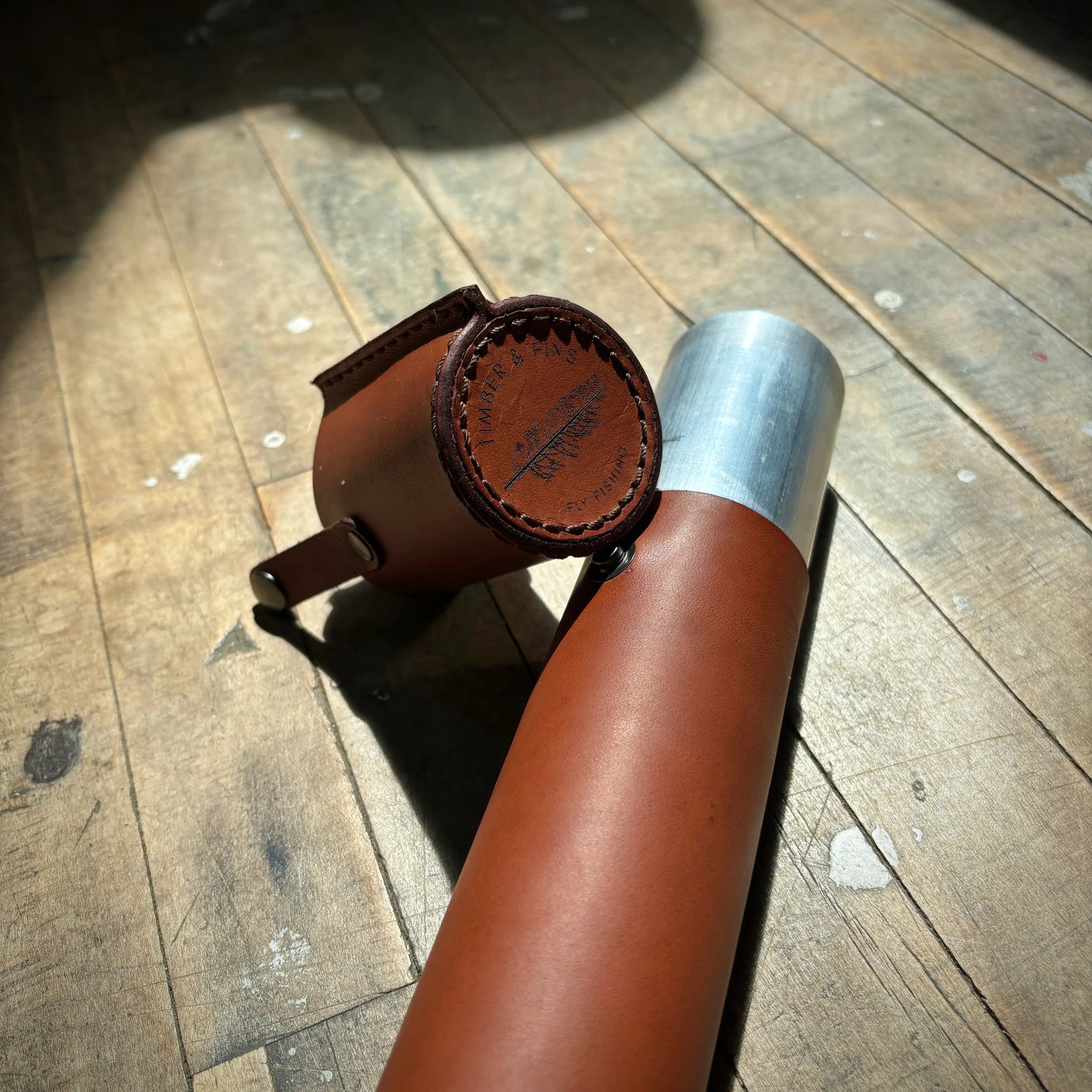 Leather Rod Tube