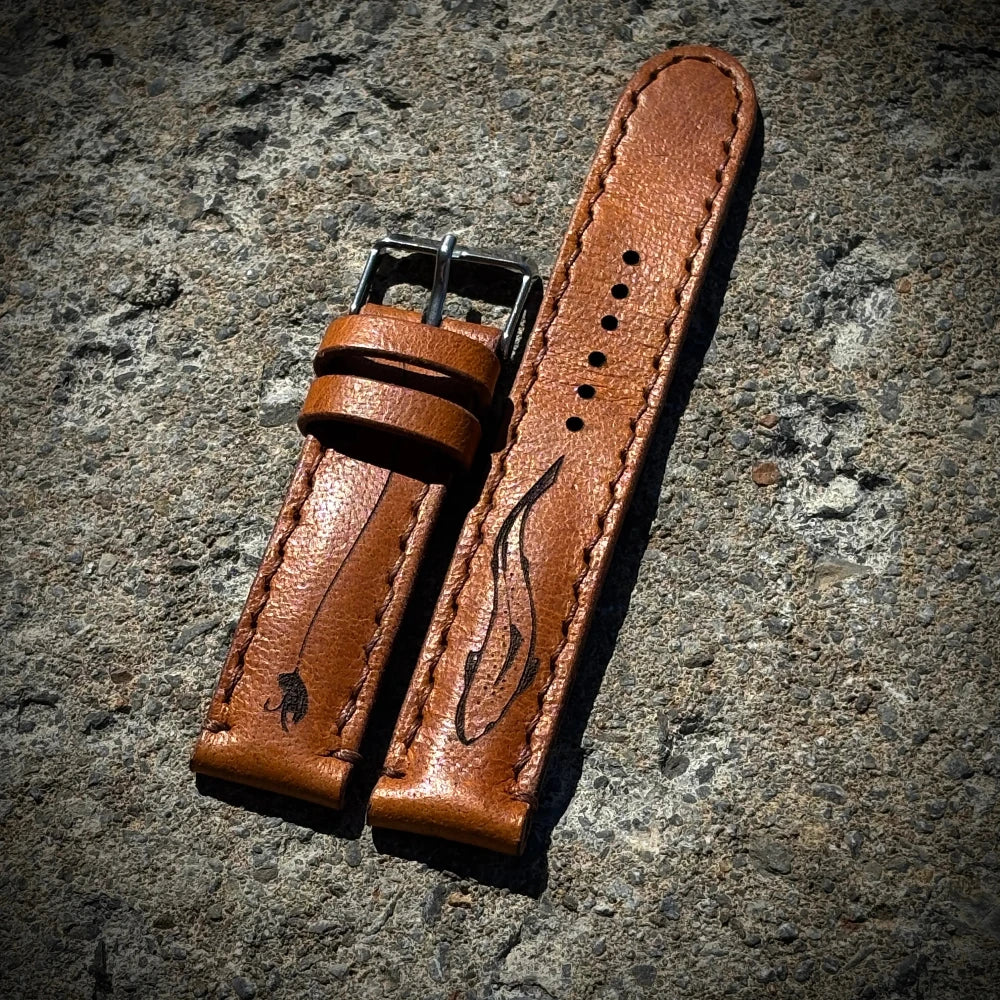 Buffalo Leather Watch Strap