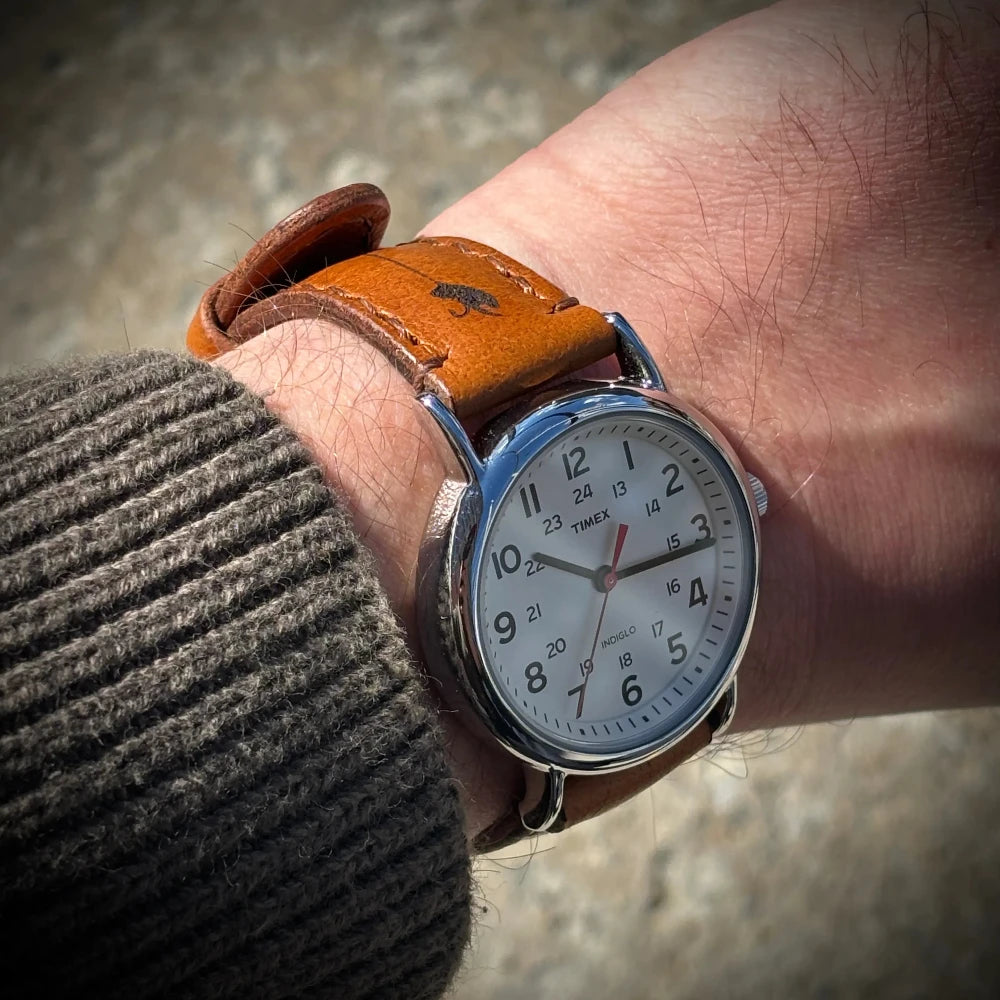 Buffalo Leather Watch Strap