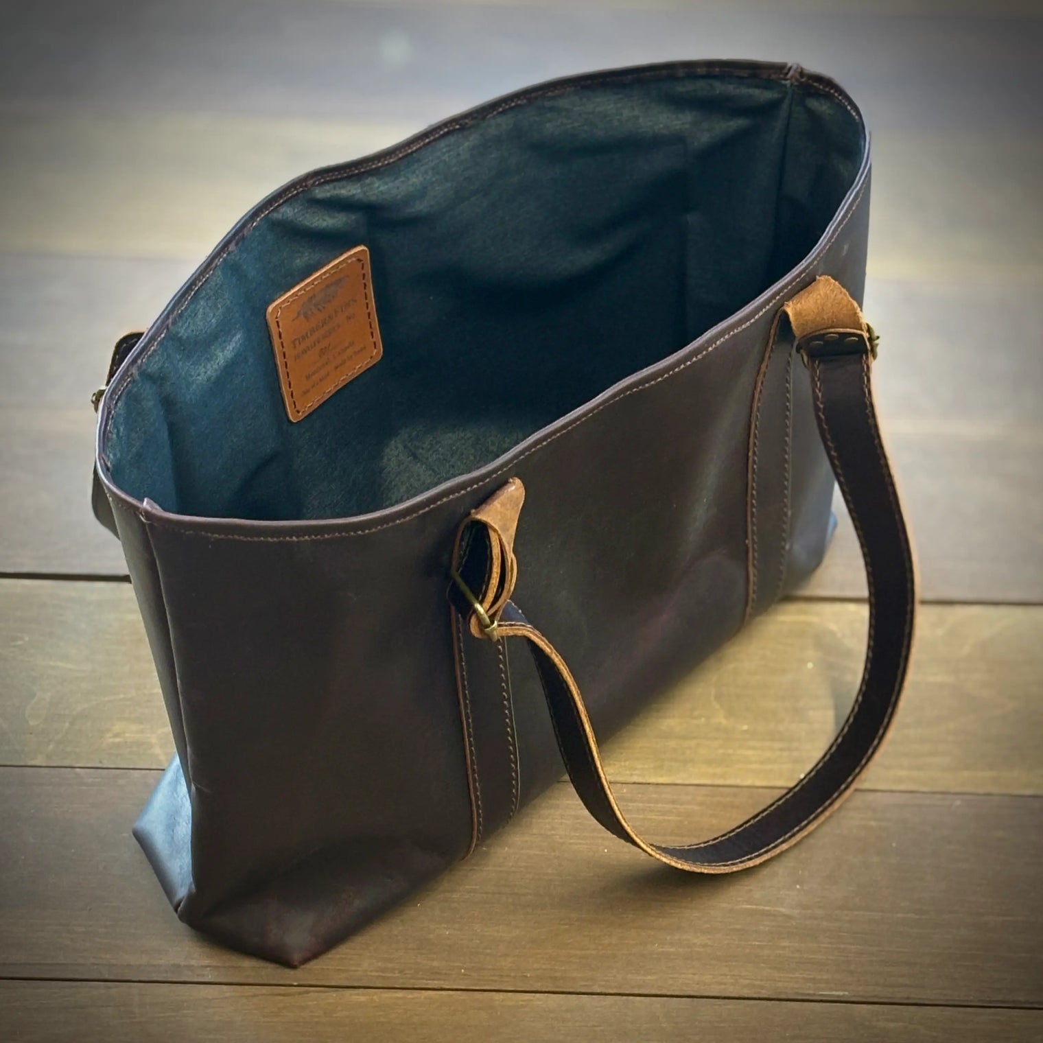 Traveler Tote — Grizzly Brown