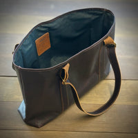 Traveler Tote — Grizzly Brown