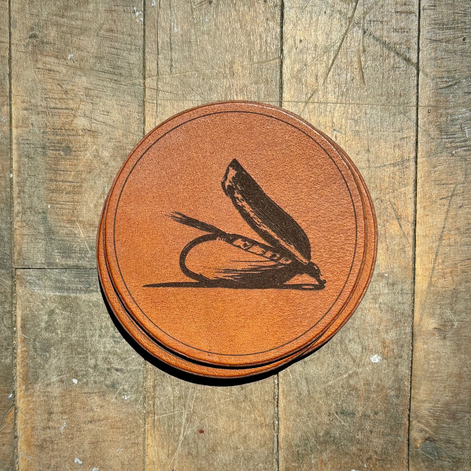 Coasters - Heritage Flies(Set of 4).