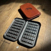 Wheatley Slim Fly Box with Leather Sleeve