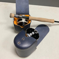 Leather Reel Case Bogdan No.0 Salmon