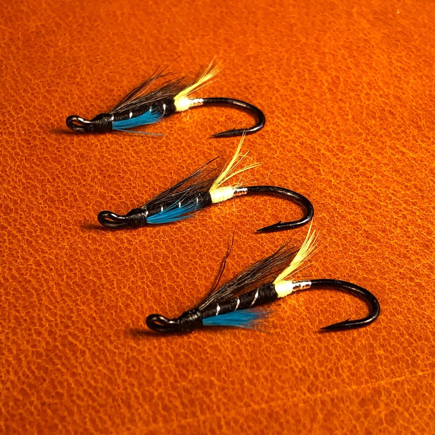Blue Charm (Moose Wing - Dark) - Tied by Kenzie Kozera