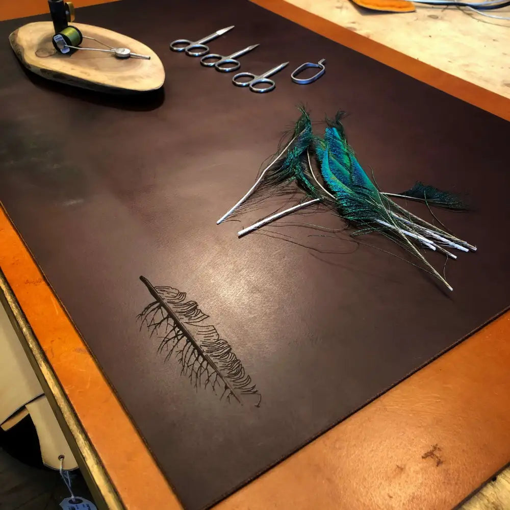 Leather Desk Mat — Large
