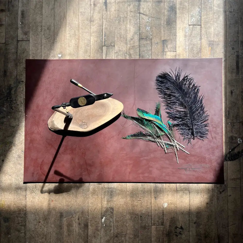 Leather Desk Mat — Large