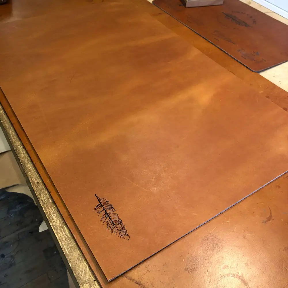 Leather Desk Mat — Large