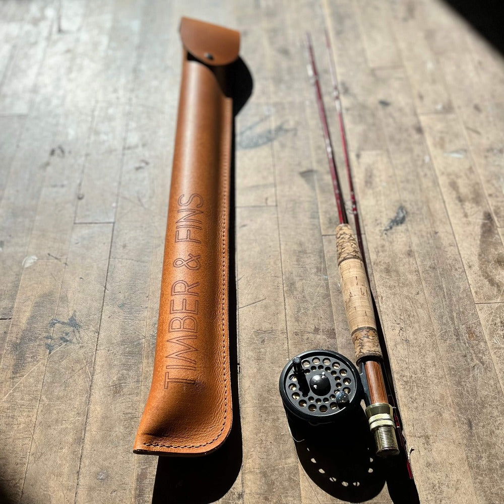 Wooden Fly Rod/fishing Rod Box 