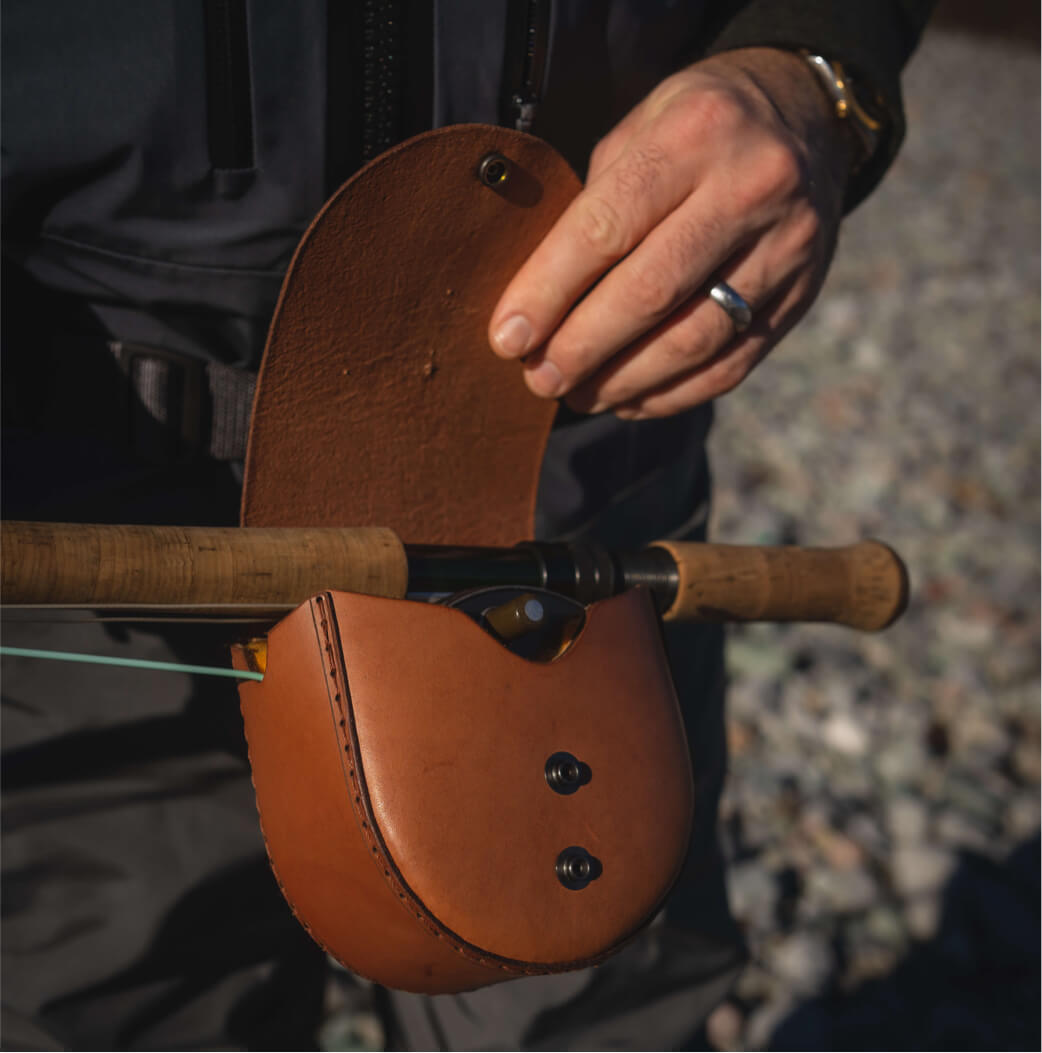Leather Reel Case Loop Classic