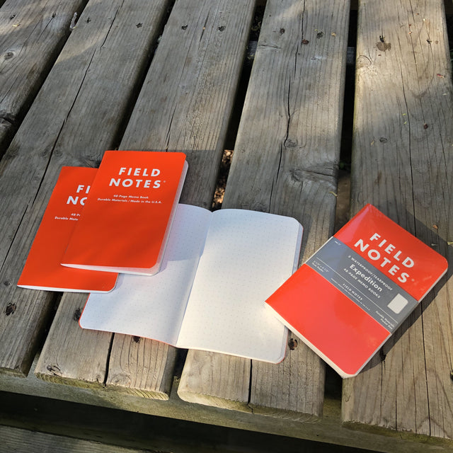 Pack of 3 Waterproof Expedition Field Notes. - TimberAndFins